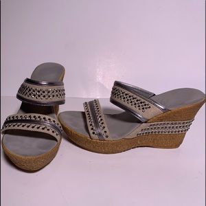 Onex cork wedge sandal
